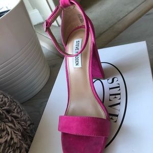STEVE MADDEN Carson Pink Heels